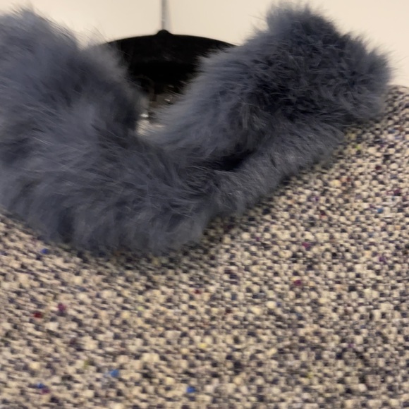 Lela Rose 2 piece Wool / Cashmere  Dress - Top and skirt size 8 - Picture 2 of 6